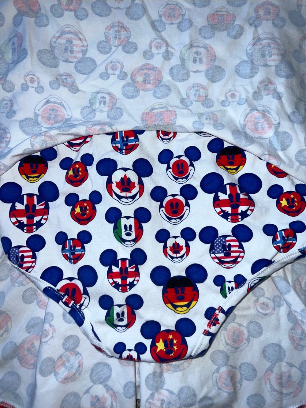 Girls International Mickey Print Skirted Leotard Dress - Wild Rich Kids - Picture 6 of 7